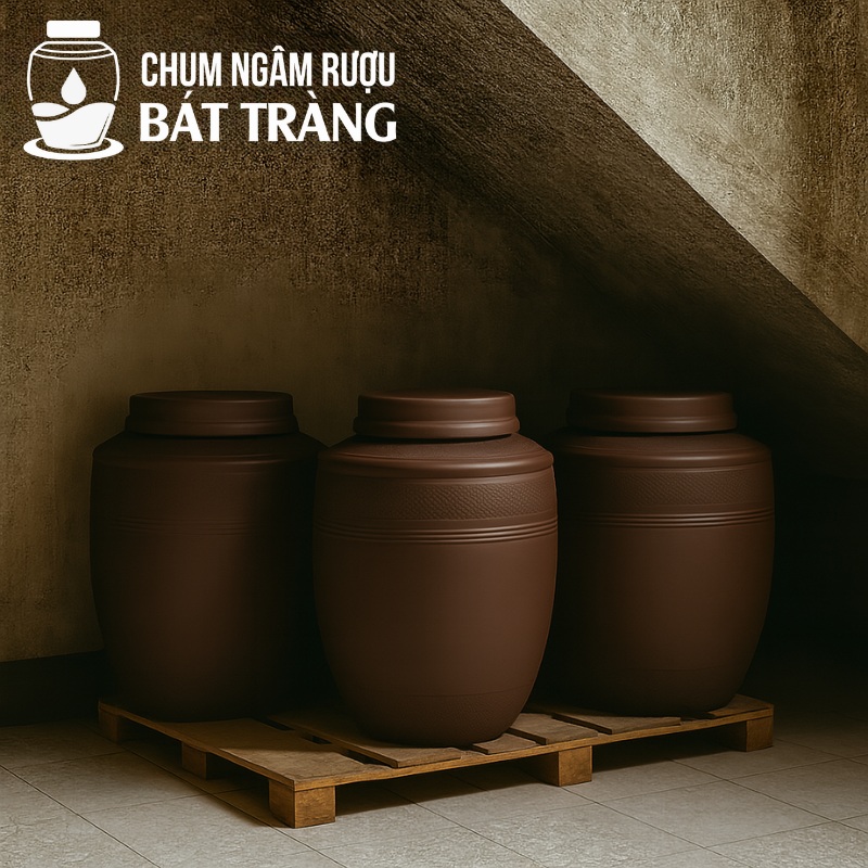 Vị trí đặt chum rượu