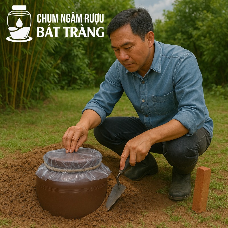 Hạ thổ chum rượu