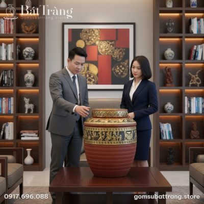 Trong không gian văn phòng sang trọng của một c...