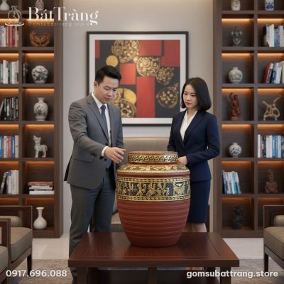 Trong không gian văn phòng sang trọng của một c...