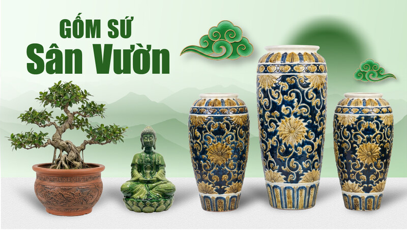 Gốm sứ sân vườn