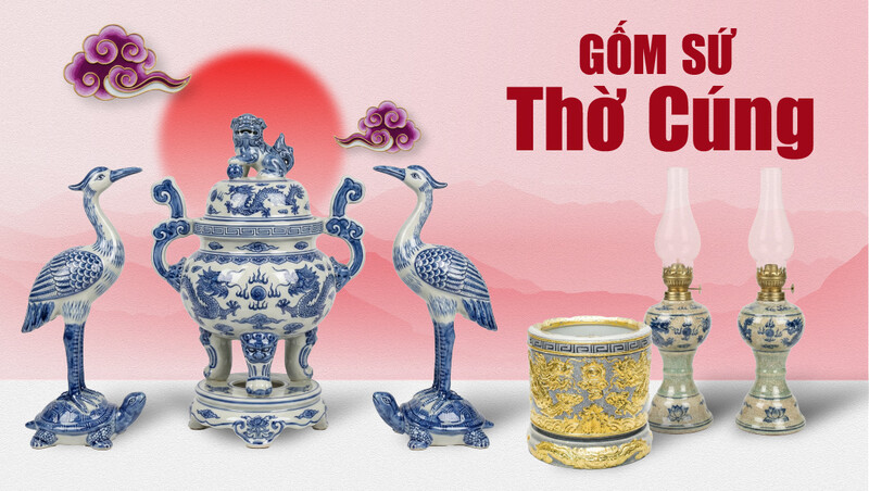 Gốm sứ thờ cúng