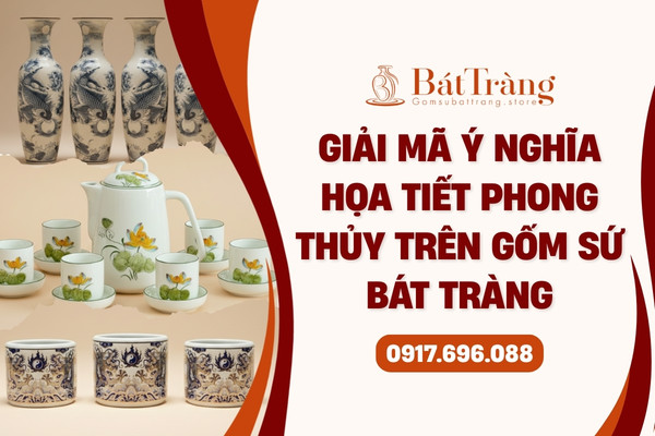 Họa tiết trên gốm sứ Bát Tràng