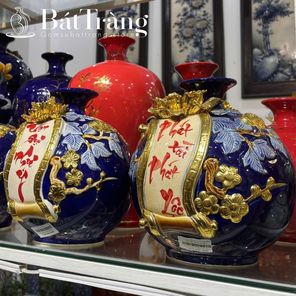 Bình hút lộc gốm sứ