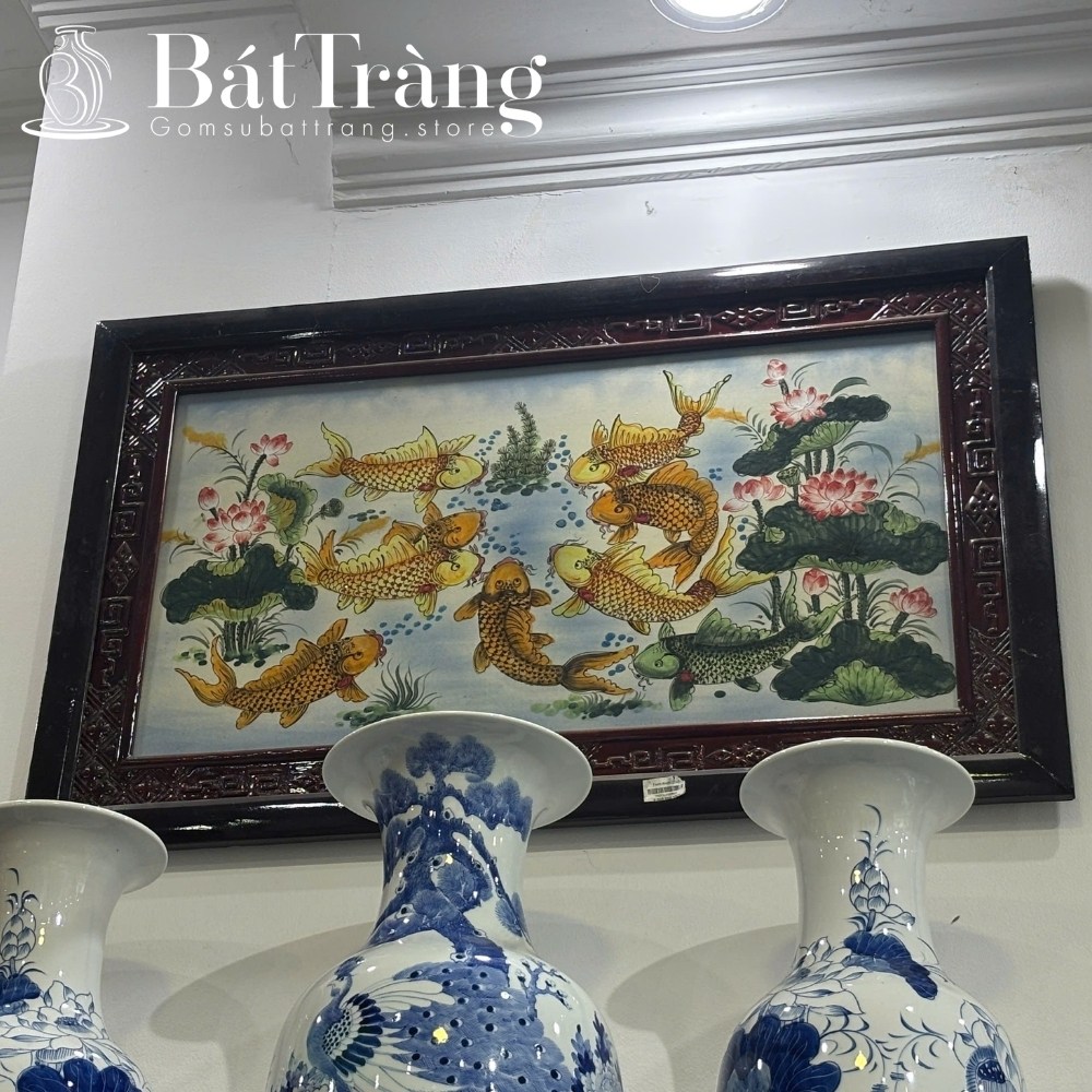 Tranh gốm Bát Tràng