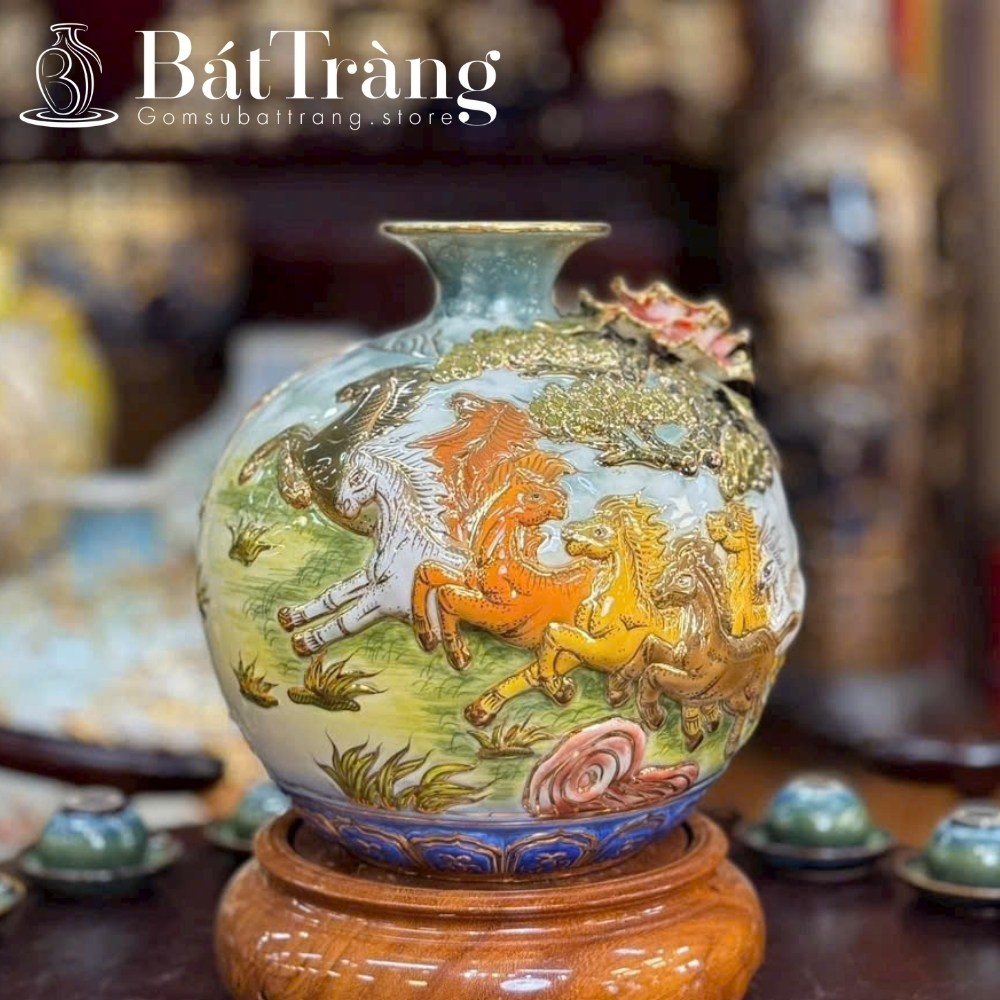 Bình hút lộc Mã Đáo Thành Công