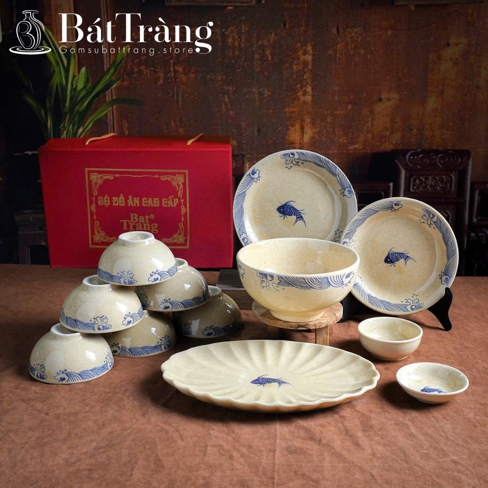 Bát đĩa Bát Tràng