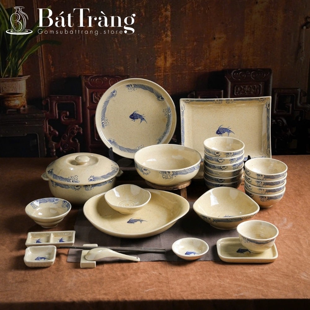 Bát đĩa Bát Tràng