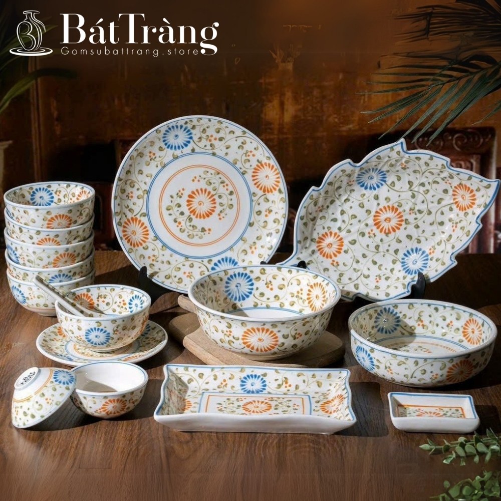 Bát đĩa Bát Tràng