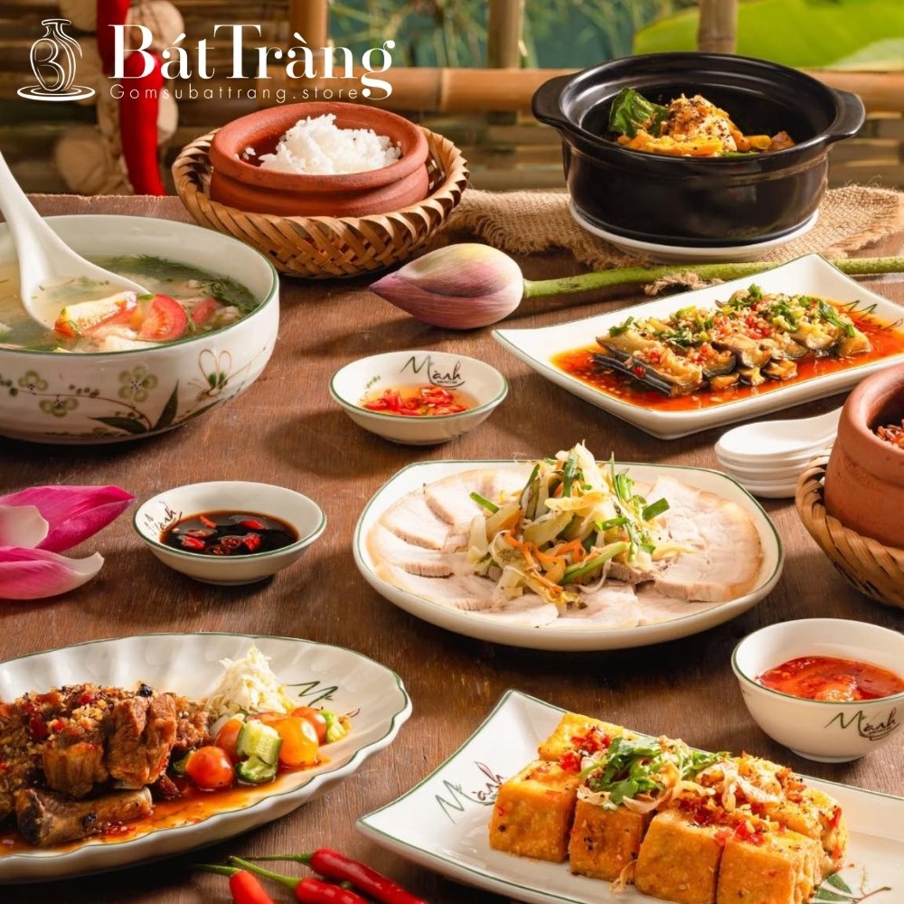 Bát đĩa Bát Tràng