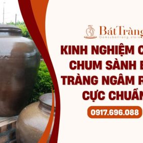 Kinh nghiệm chọn chum sành Bát Tràng