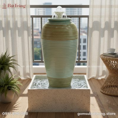 Chum nước ST-CN04 đặt ở ban công của 1 căn nhà ...