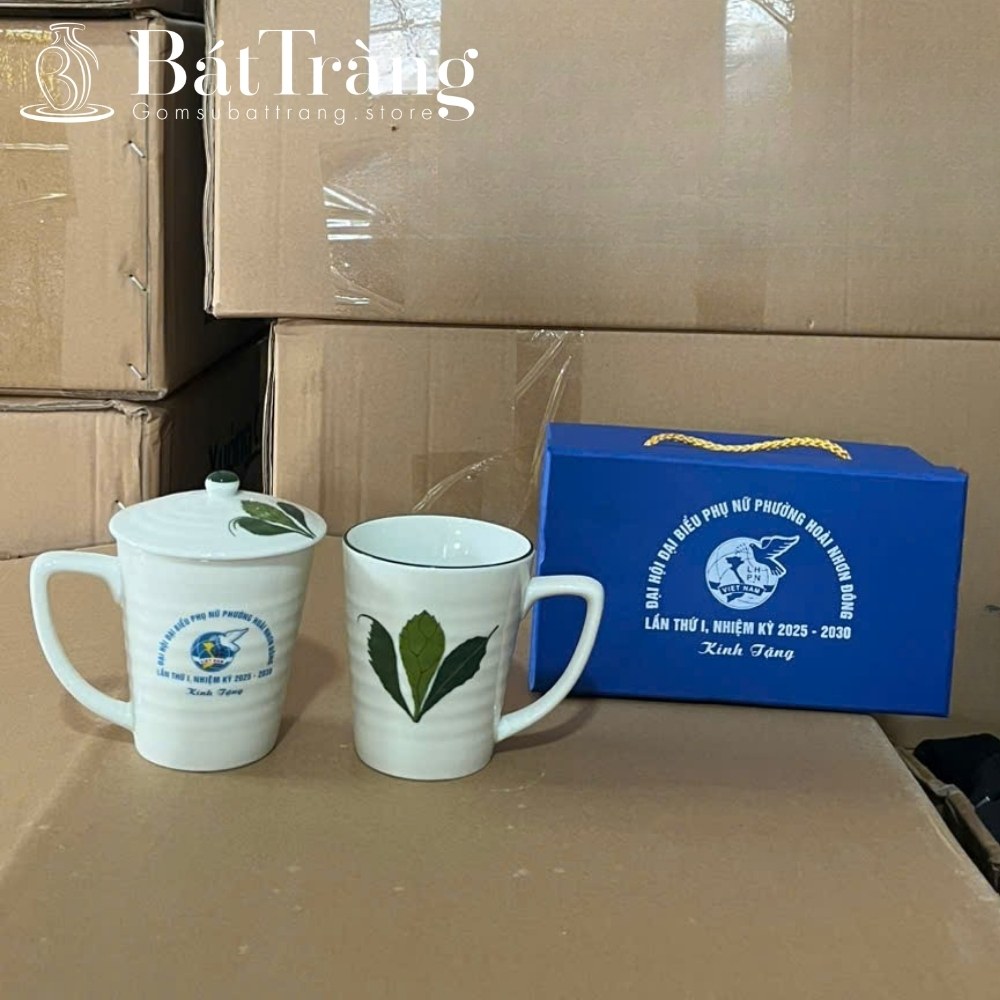 Cốc sứ in logo quà tặng