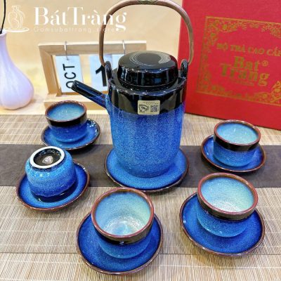 Ấm chén men hỏa biến