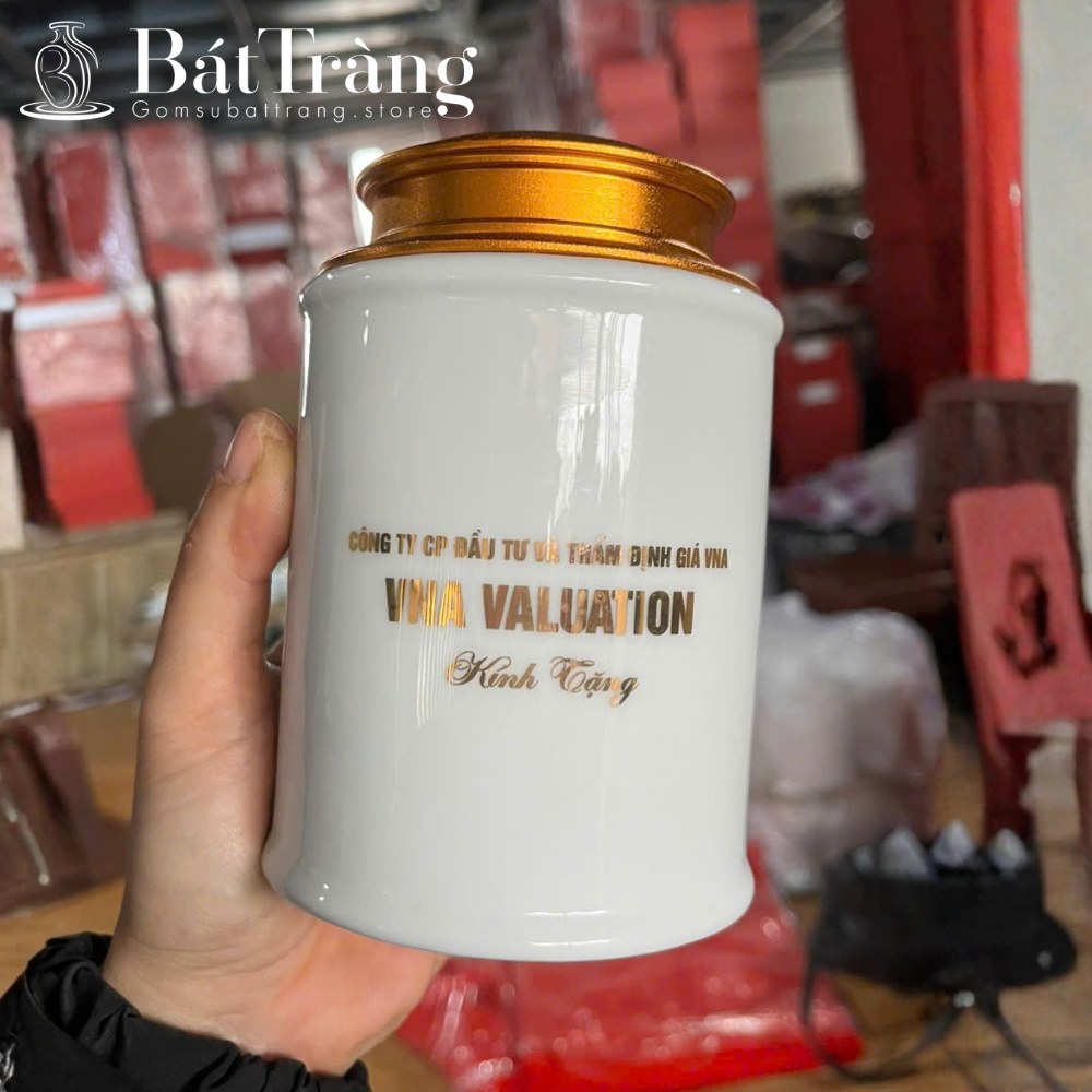 Hũ đựng trà quà tặng