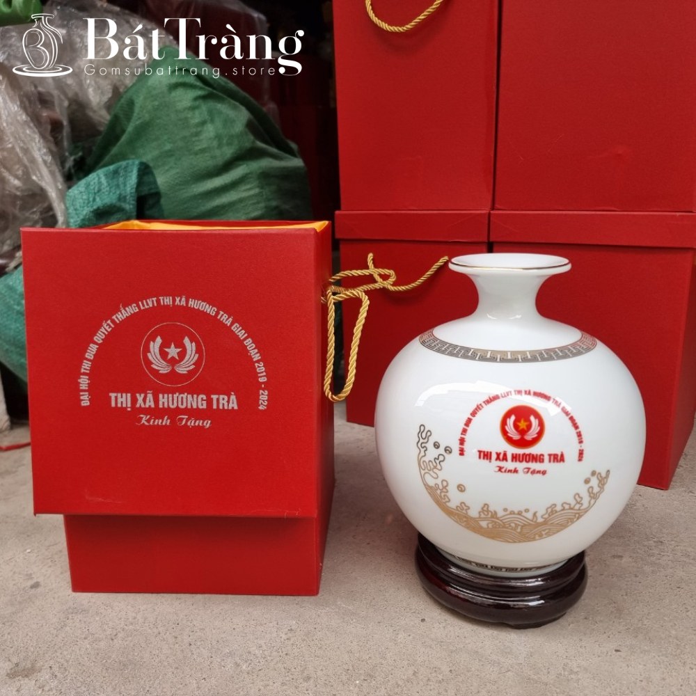 Bình hút lộc in logo