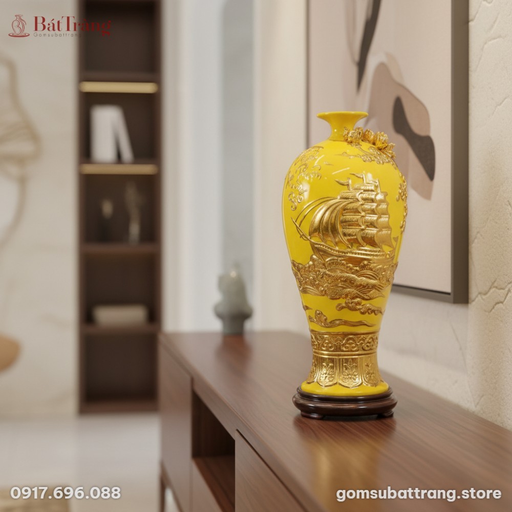 Cận cảnh tinh xảo họa tiết 'Thuận Buồm Xuôi Gió...