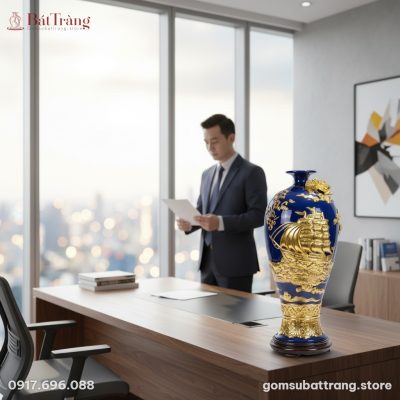 Một chiếc Mai bình Thuận Buồm Xuôi Gió 42cm đặt...