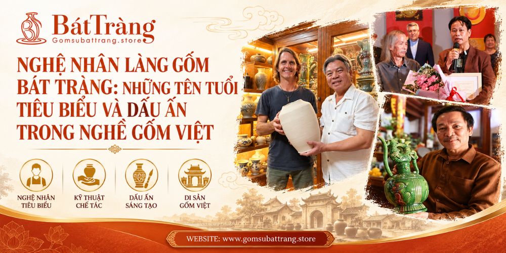 Nghệ nhân làng gốm Bát Tràng