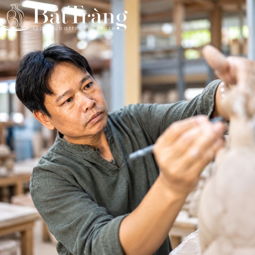 Nghệ nhân làng gốm Bát Tràng