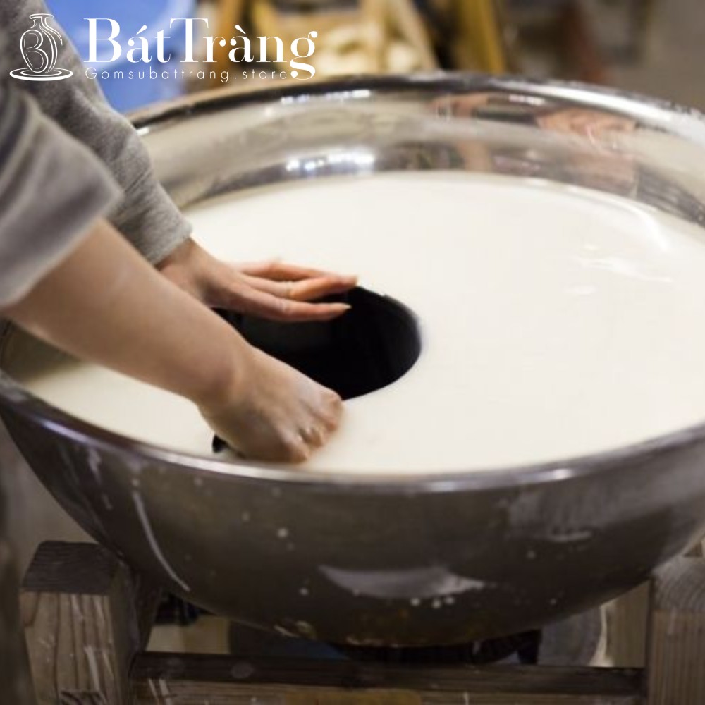 Tráng men lên sản phẩm