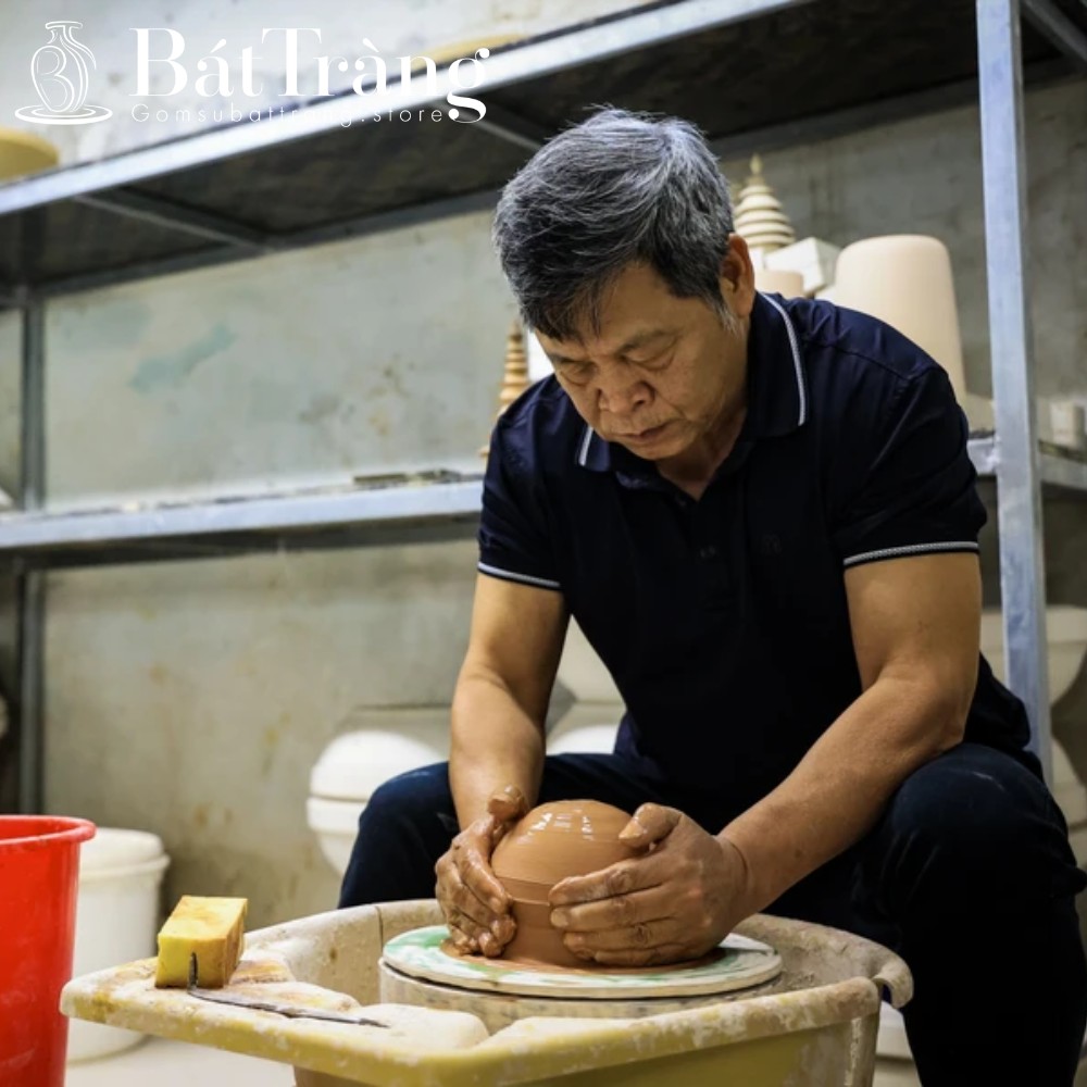 Tạo hình gốm Bát Tràng