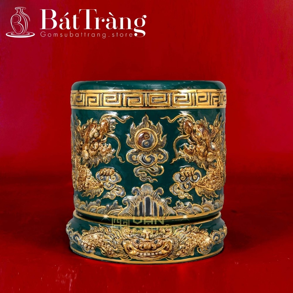 Bát hương gốm sứ Bát Tràng