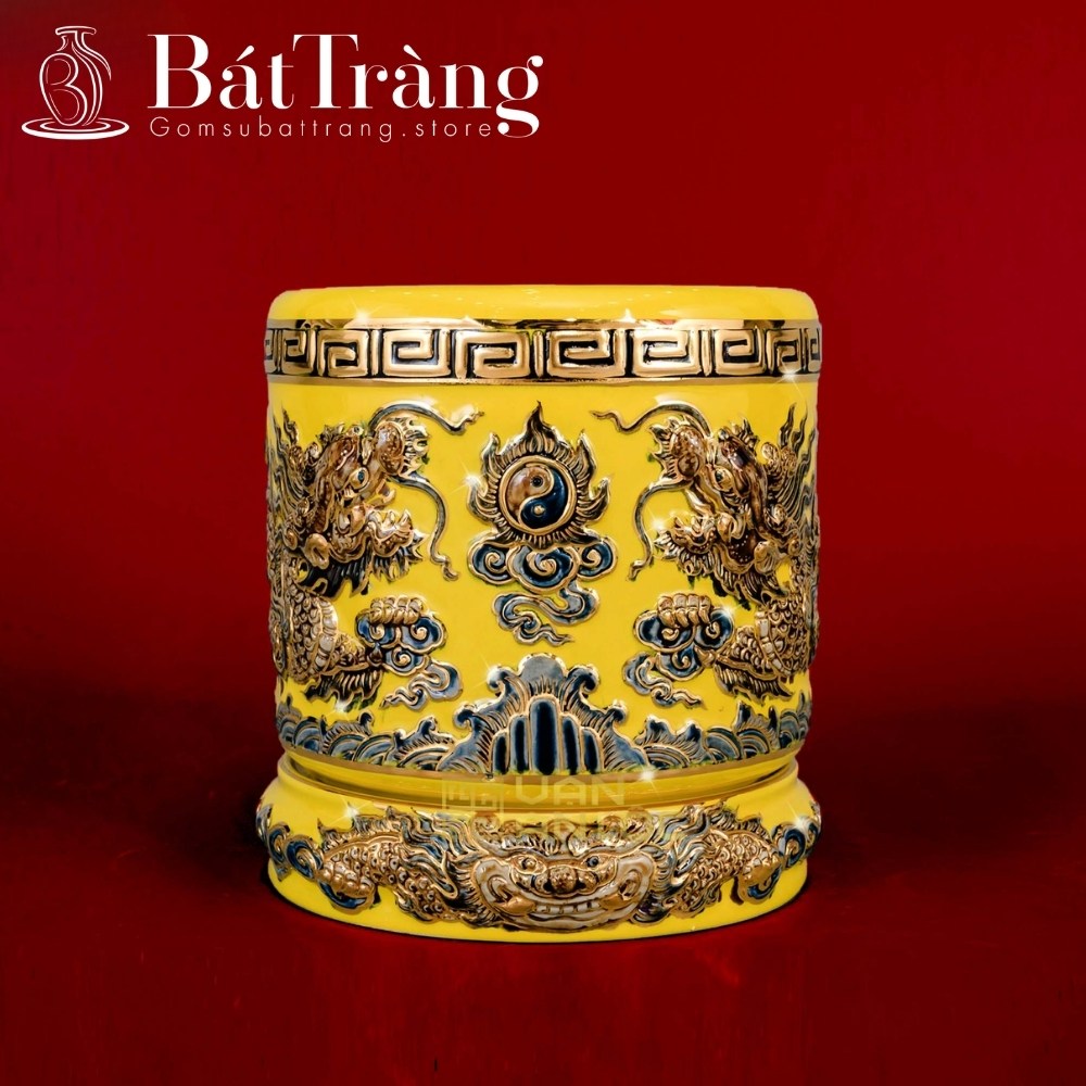 Bát hương gốm sứ Bát Tràng