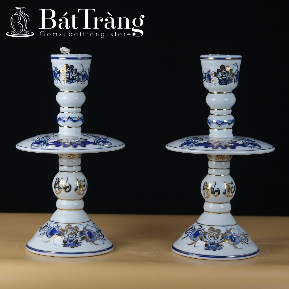 Chân nến thờ Bát Tràng