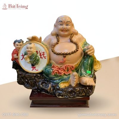 Tượng Phật Di Lặc Thọ Tỷ Dáng Ngồi Bát Tràng ST_TG06 - Ảnh đại diện
