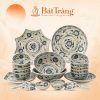 Bộ Bát Đĩa Men Rạn Giả Cổ Hoa Cúc Dây Xanh Lam Bát Tràng ST-BD04 - Ảnh đại diện